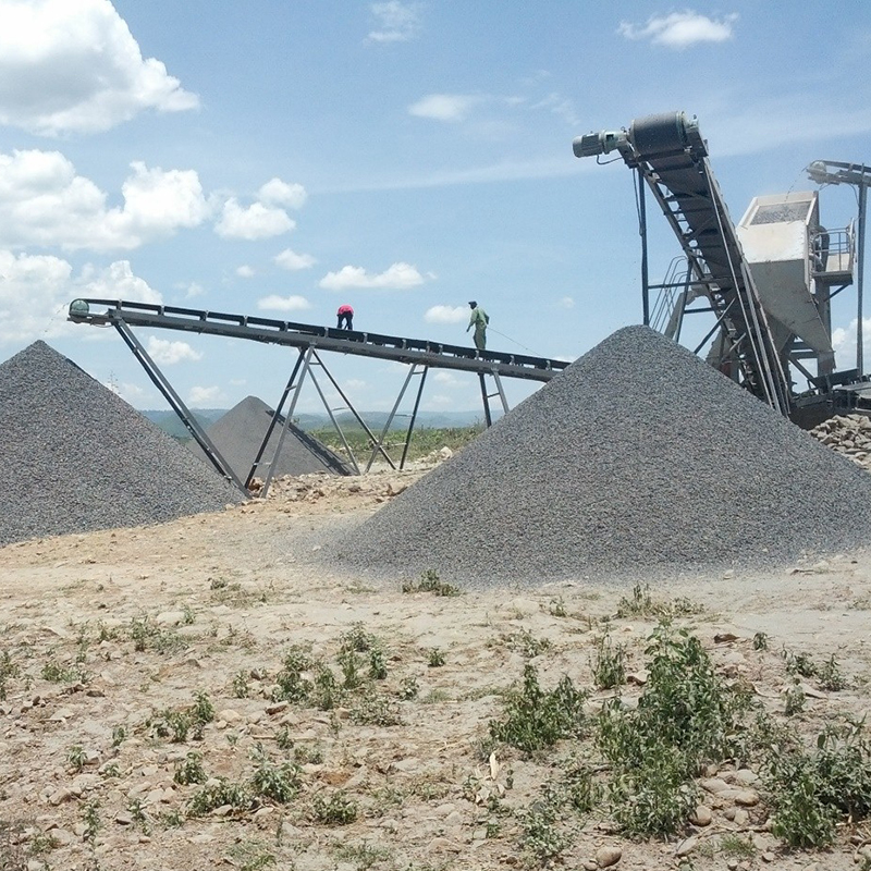 Heavy-duty jaw crusher unit