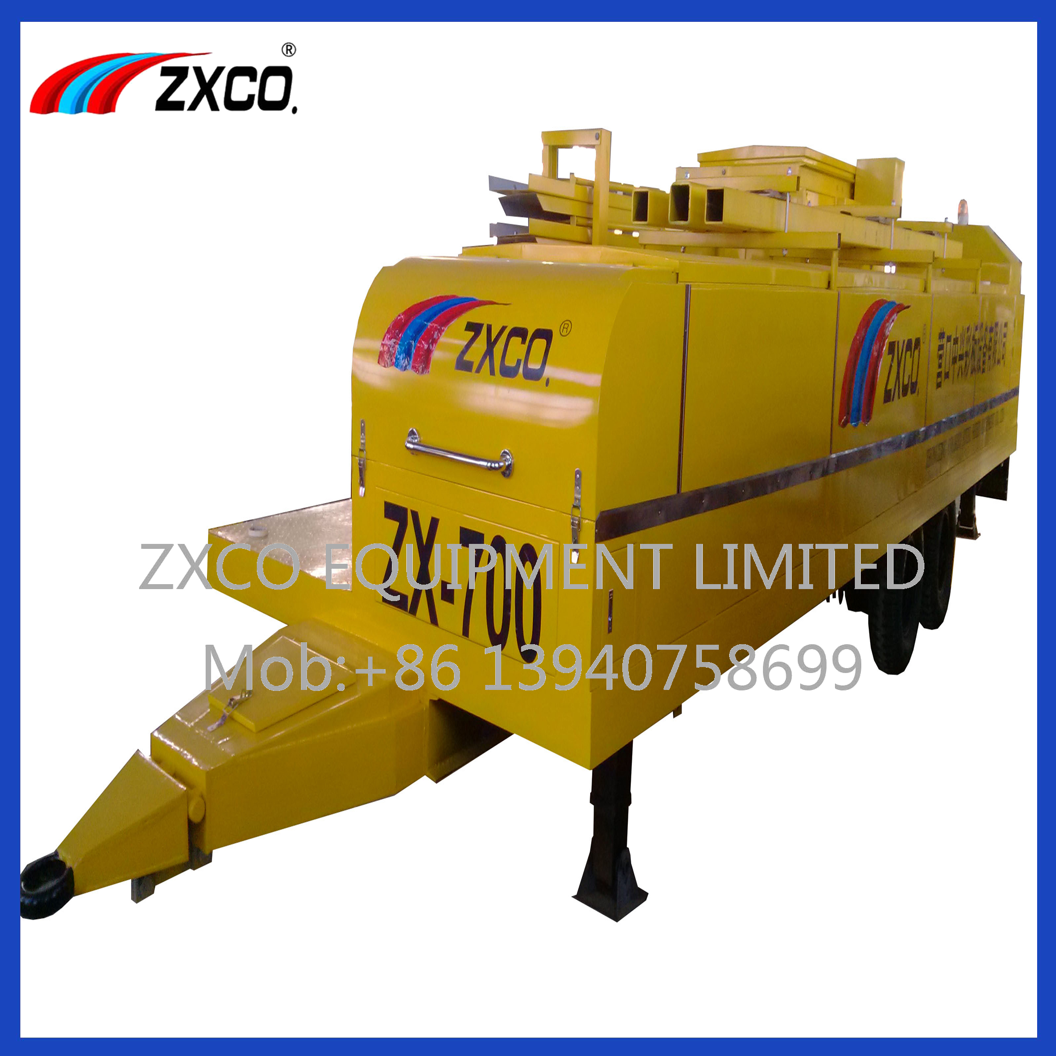 Large Span Structural Profile Roll Forming Machine