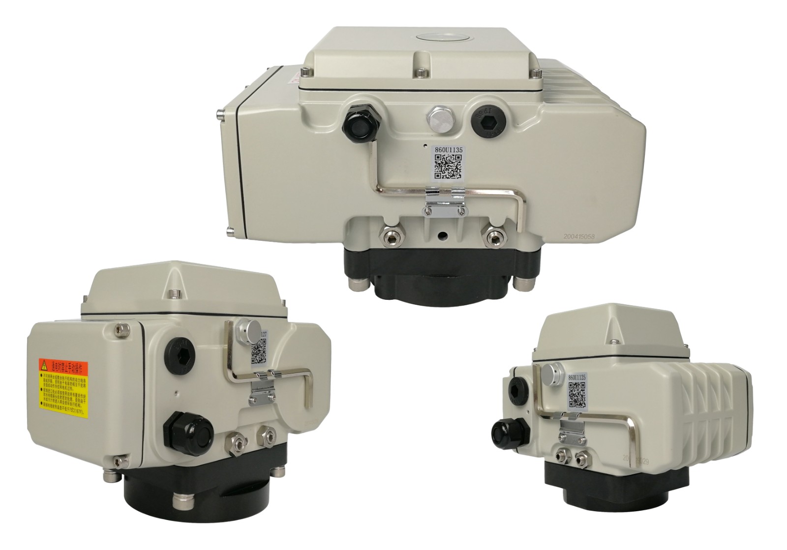 Large torque over 1000Nm electric quarter turn actuator with compact size/over 10000 fu - Image 2