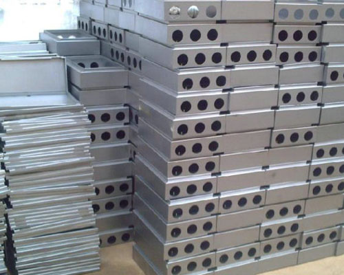 Precision Metal Enclosures with Knockouts