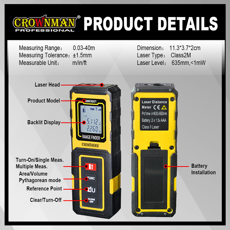 Laser Distance Meter - Image 2