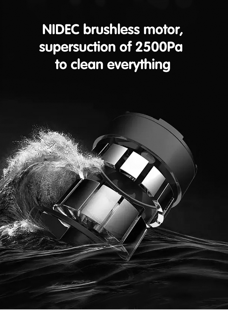 NIDEC brushless motor illustration