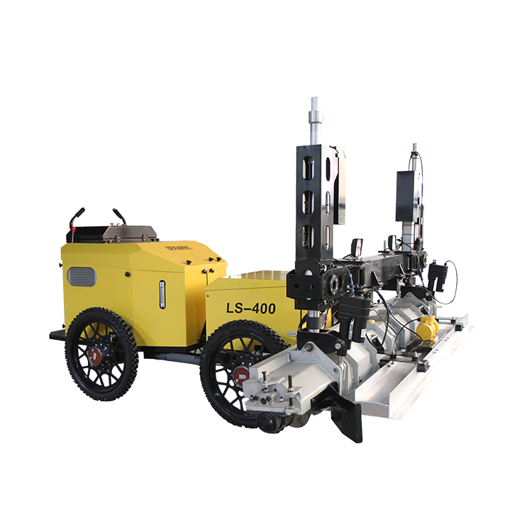 Self-Propelled Laser Screed for Concrete Leveling