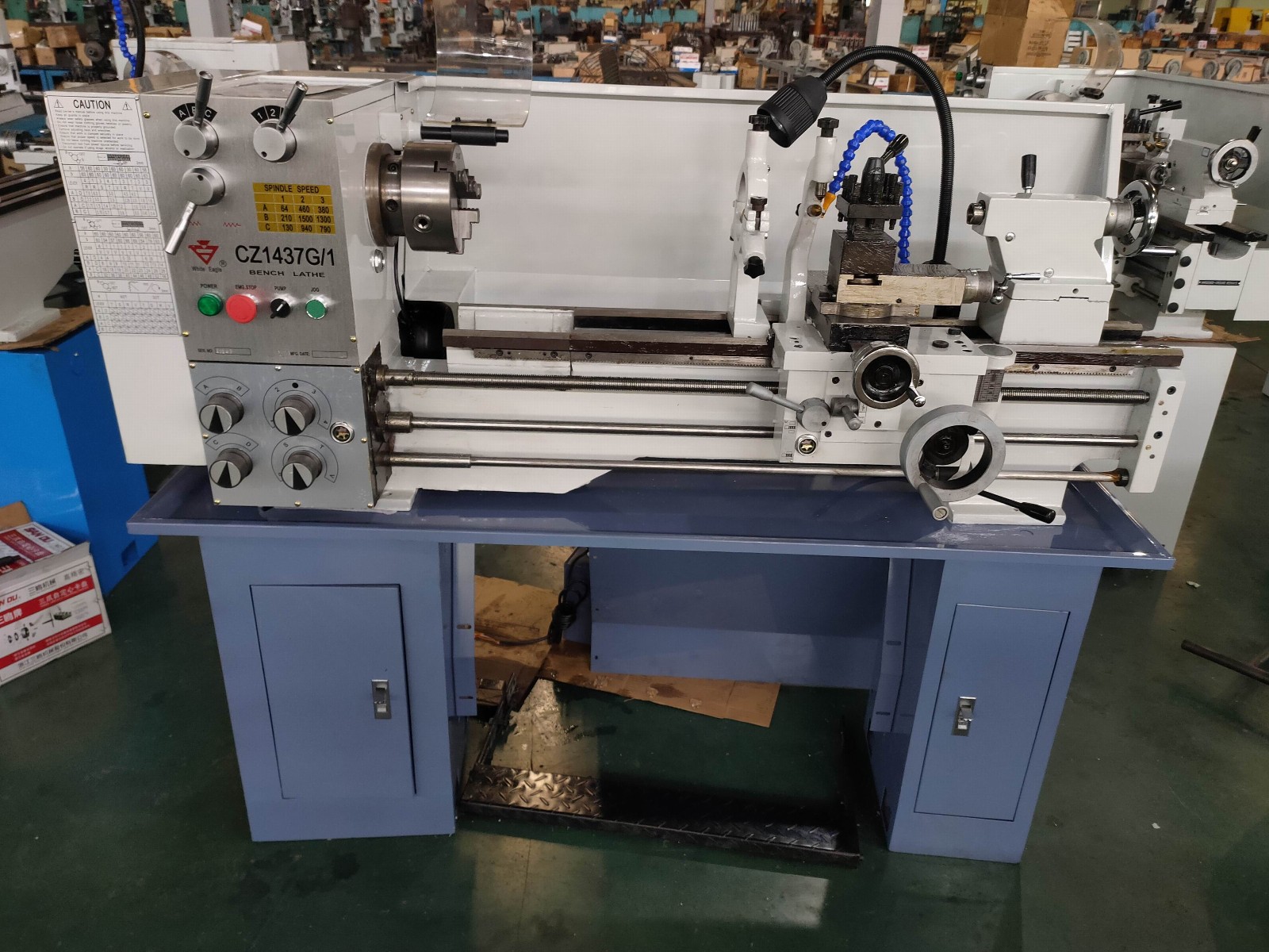 Lathe machine CZ1437G/1 - Image 2