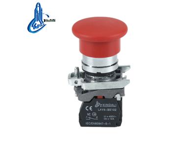 LAY4-BC42 red metal push-pull switch mushroom electric push buttons - Image 3