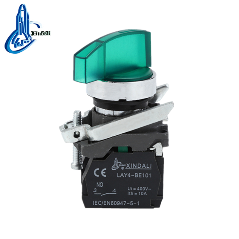 LAY4-BKJ2365 metal 2 position or light indicator pushbutton switch - Image 3