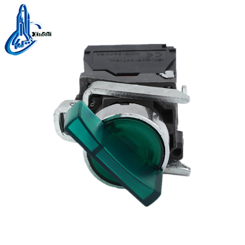 Metal Push Button Switch with 2-Position or Light Indicator
