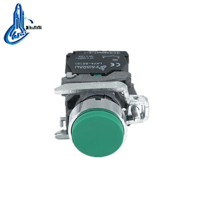Metal Convex Head Push Button Switch for Elevators