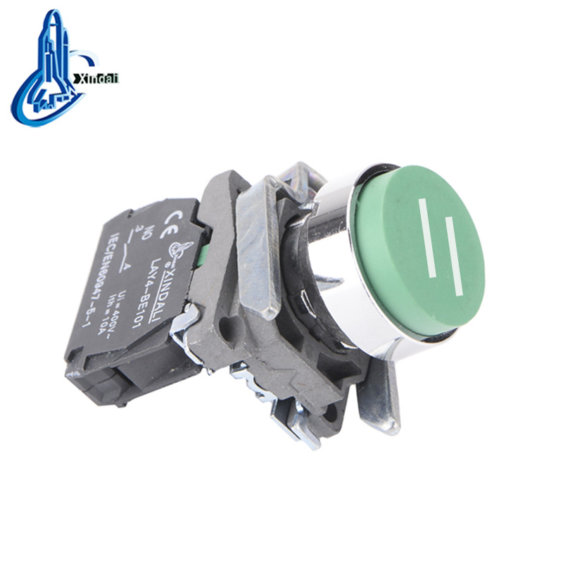 LAY4-BL3361 high head metal push button switch momentary push button - Image 2
