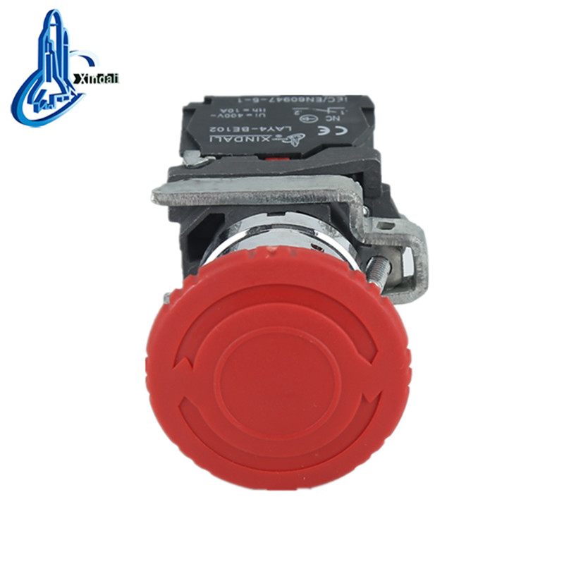 Mushroom Head Latching Emergency Stop Push Button
