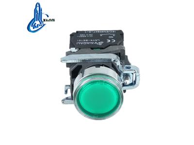 Flush Mount Metal Push Button Light Switch