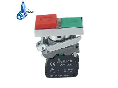 LAY4-BW8465 double head led light push button with lamp on off metal switch - Image 3