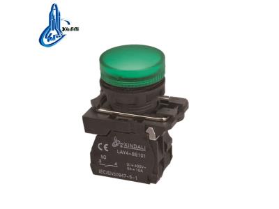 220V Green LED Push Button Indicator Light