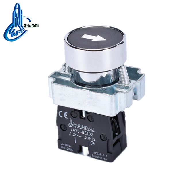 LAY5-BA3351 metal electric switch symbol image arrow push button switch - Image 3
