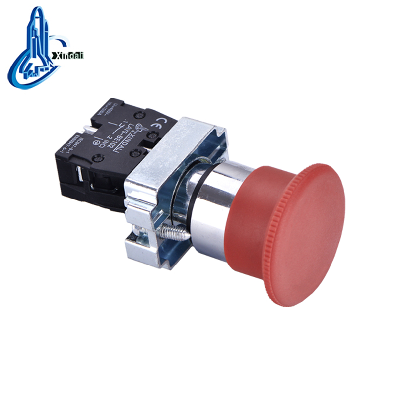 LAY5-BC42 electrical mushroom red stop emergency push button switch - Image 2
