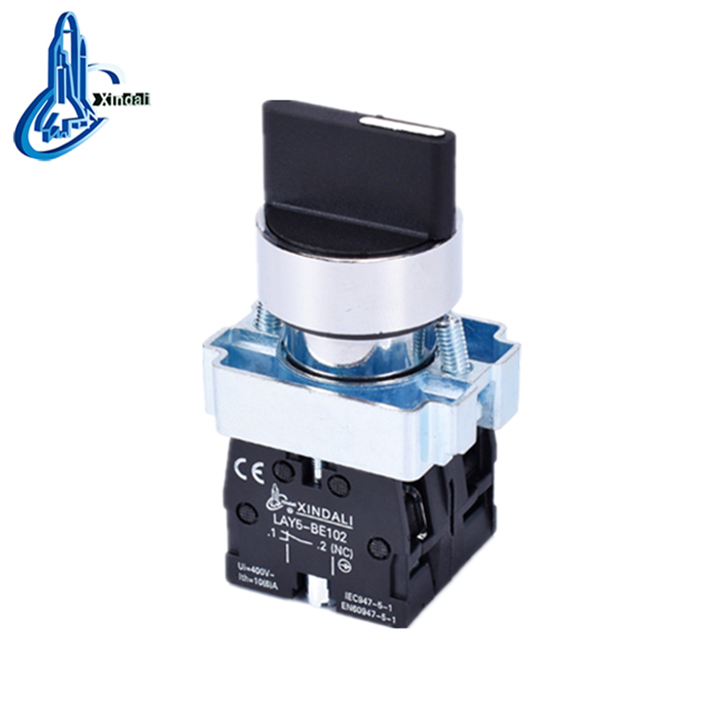 LAY5-BD33 22mm 220v 3 position metal or push button control switch - Image 3