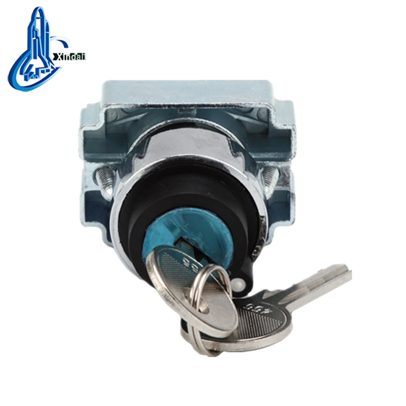 3-Position Latching Key Switch for Elevator Control Panels