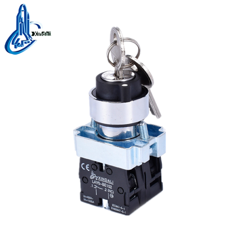 LAY5-BG33 ors electric 3 position with 2 positions elevator key switch - Image 3