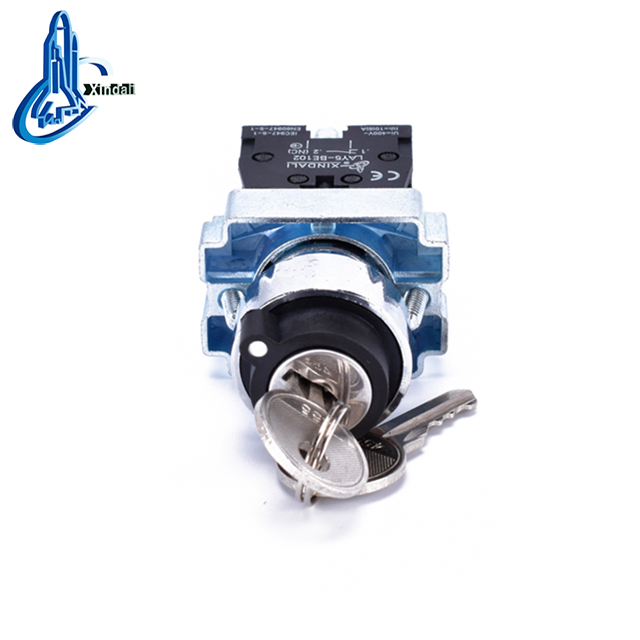 3-Position Elevator Key Switch