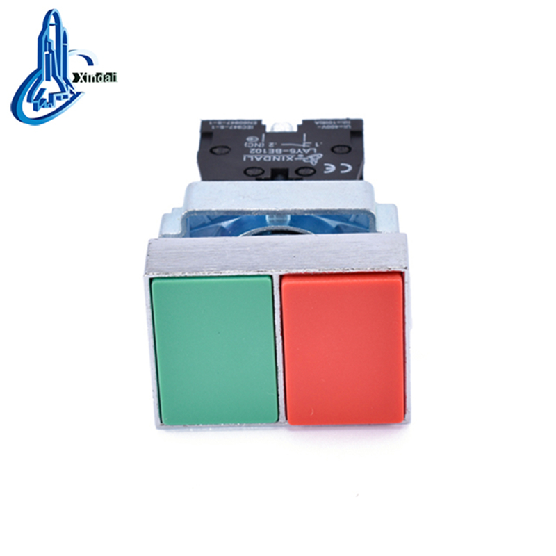 Double Head Push Button Switch Red Green