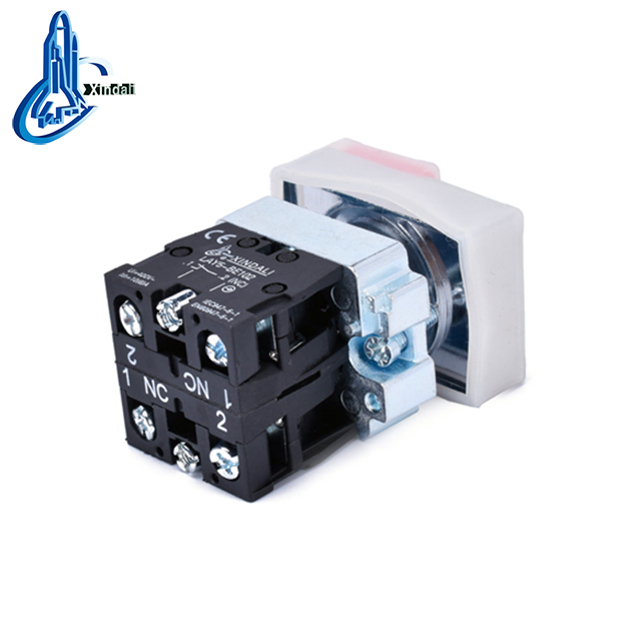 LAY5-BL9425 push button cap switch return spring double electrical switch - Image 2