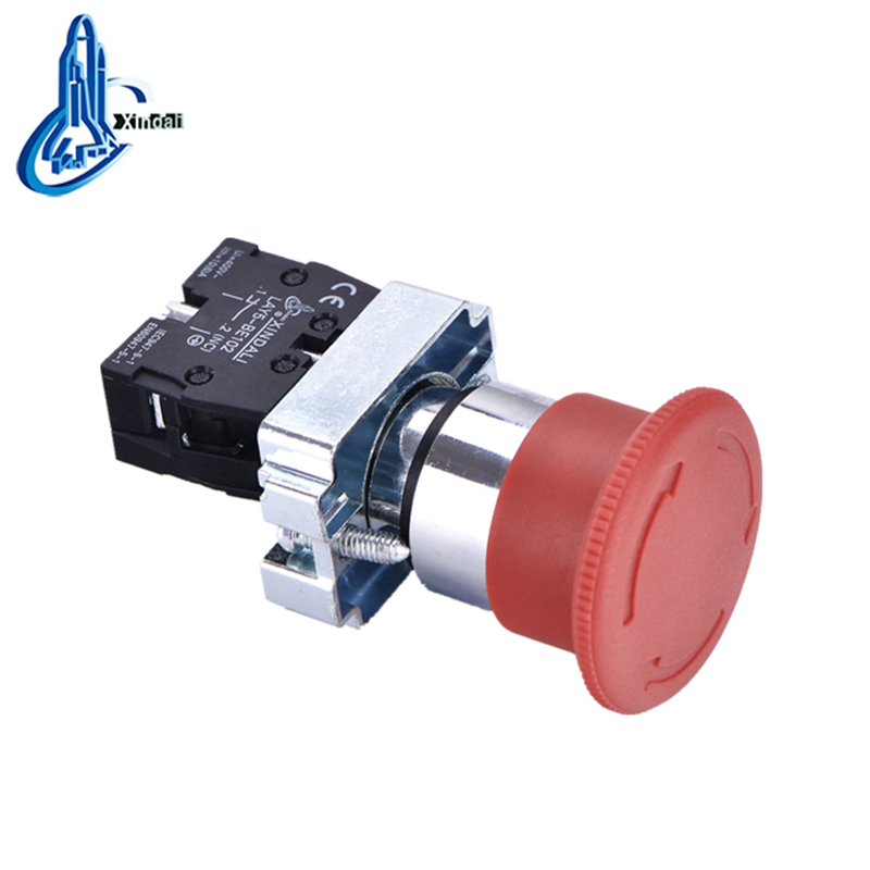 LAY5-BS542 release lock button mushroom switch emergency stop button - Image 2