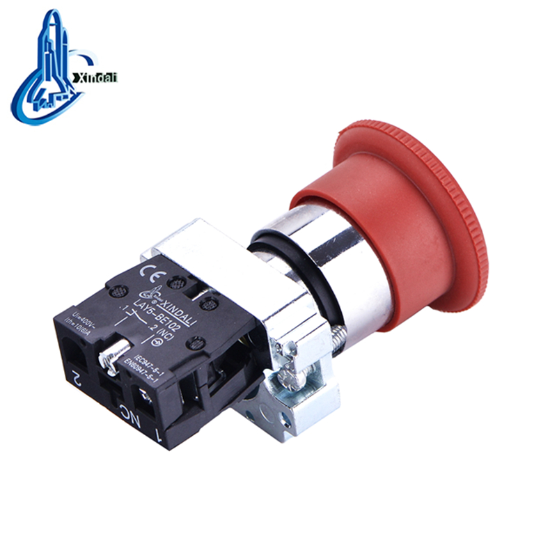 LAY5-BT42 mushroom emergency stop push and pull type push button switch - Image 2
