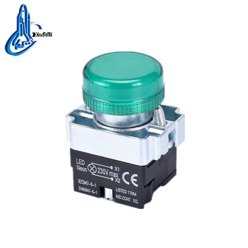 LAY5-BV63 green Noen push button light switchespush button light switch - Image 3