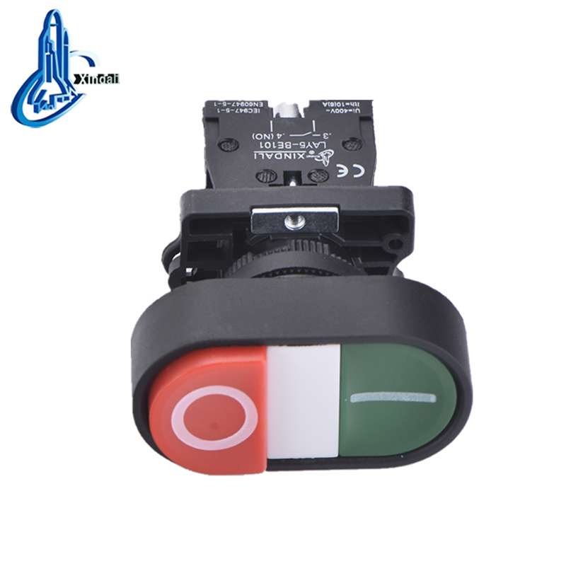 Double Head Push Button Switch 220V 10A