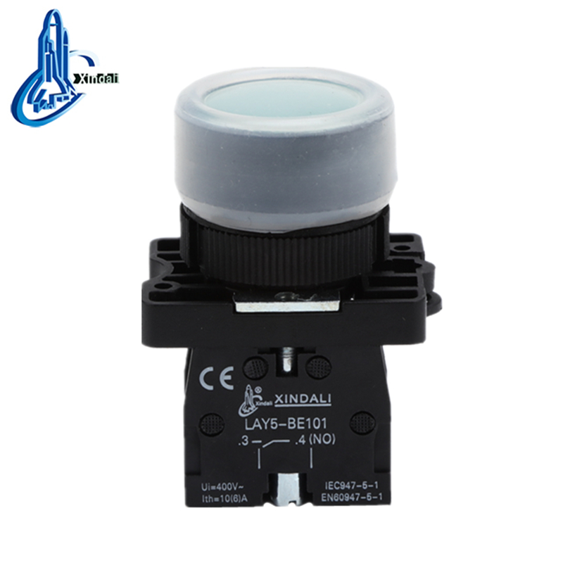 LAY5-EP31 spring return marked push button green button switch - Image 3