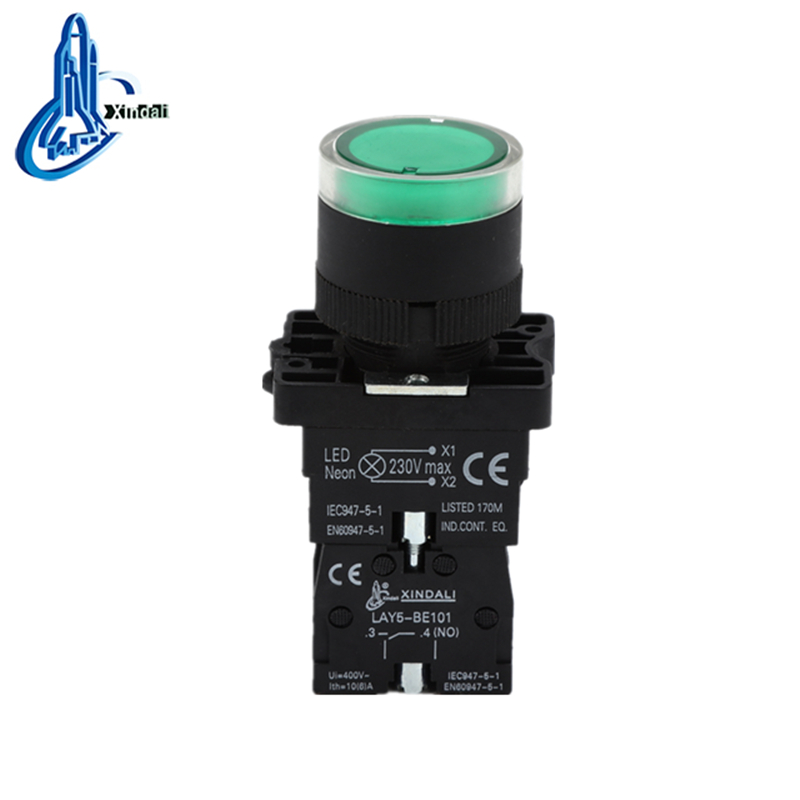 LAY5-EW3361 indicator light ip40 led light push button switch - Image 3