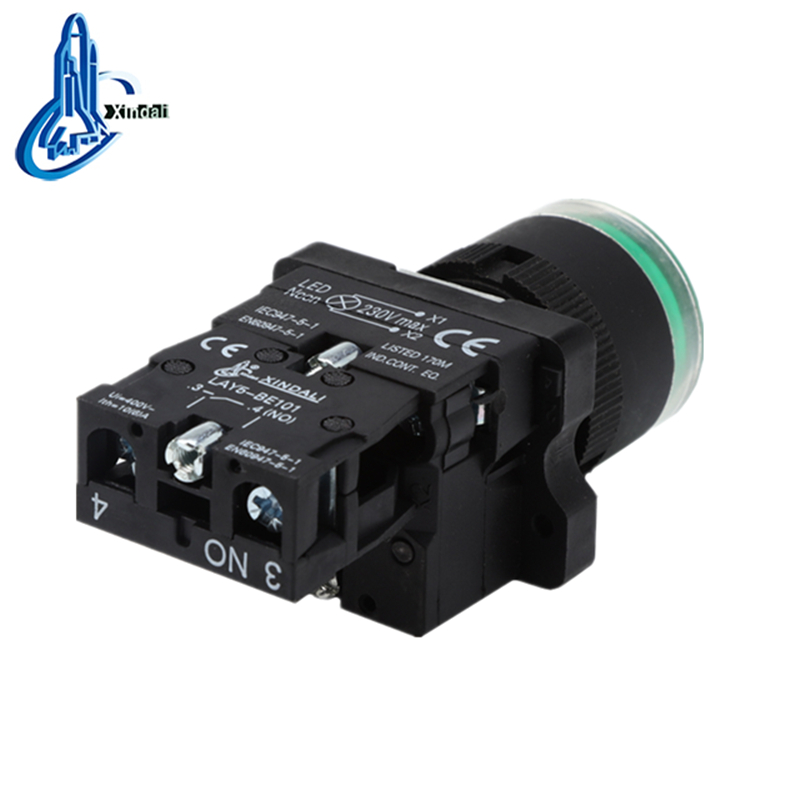 LAY5-EW3361 indicator light ip40 led light push button switch - Image 2