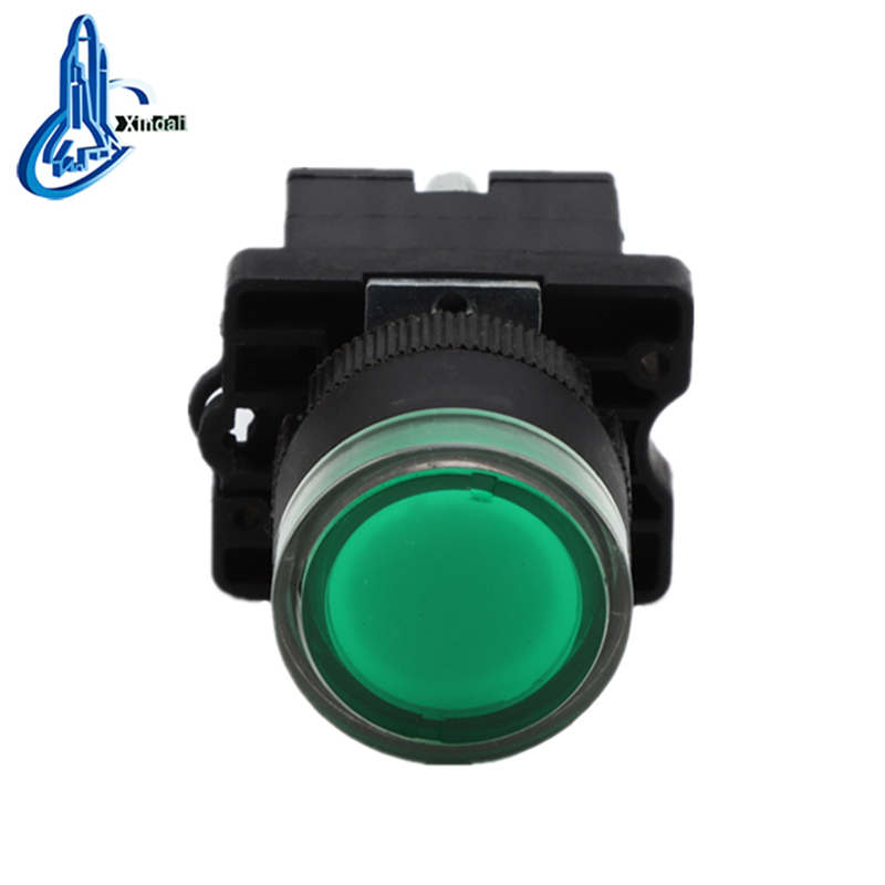IP40 LED Indicator Light Push Button Switch