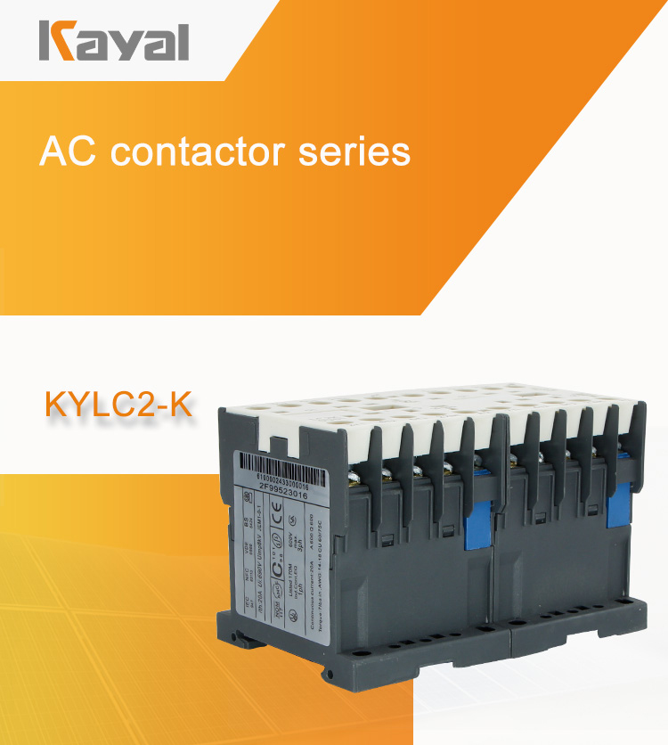 AC Contactor technical specifications and wiring details