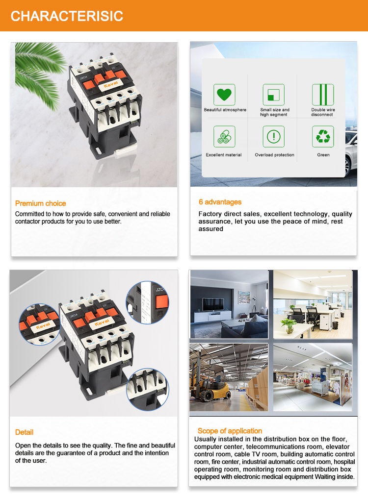 Operational overview of the AC contactor