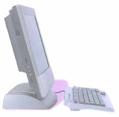 Desktop Computer with LCD Monitor