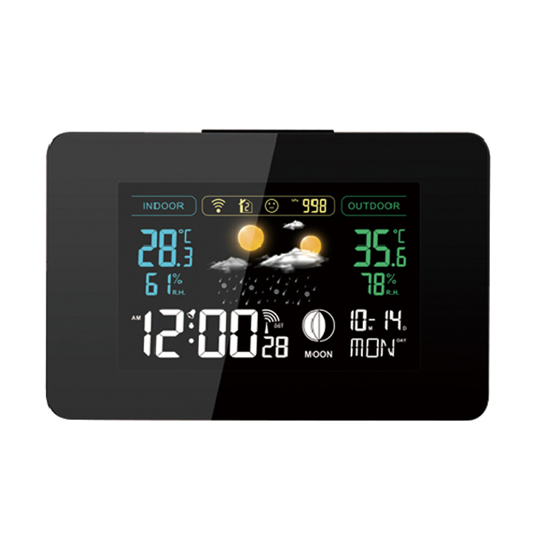LCD digital color display RCC alarm clock - Image 2