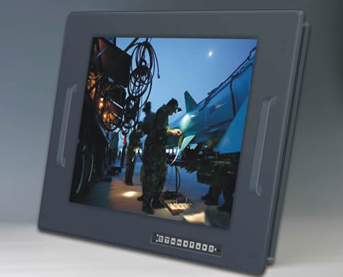 Ruggedized LCD Display with Multiple Inputs