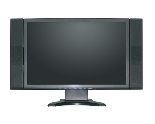 Standard LCD Display with Integrated Speakers
