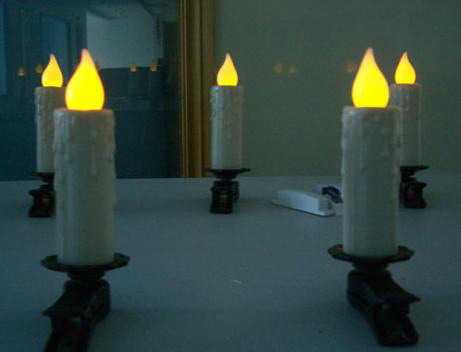 Battery Operated Clip-On Flameless Candles