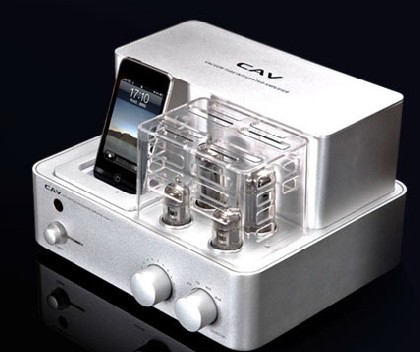 Vacuum Tube Amplifier with iPod Dock