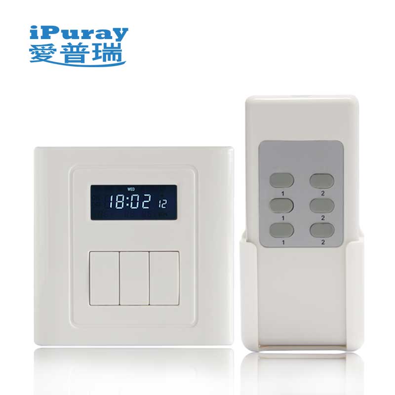LCD Display Remote Control Switch with Delay for 3 Load - Image 3