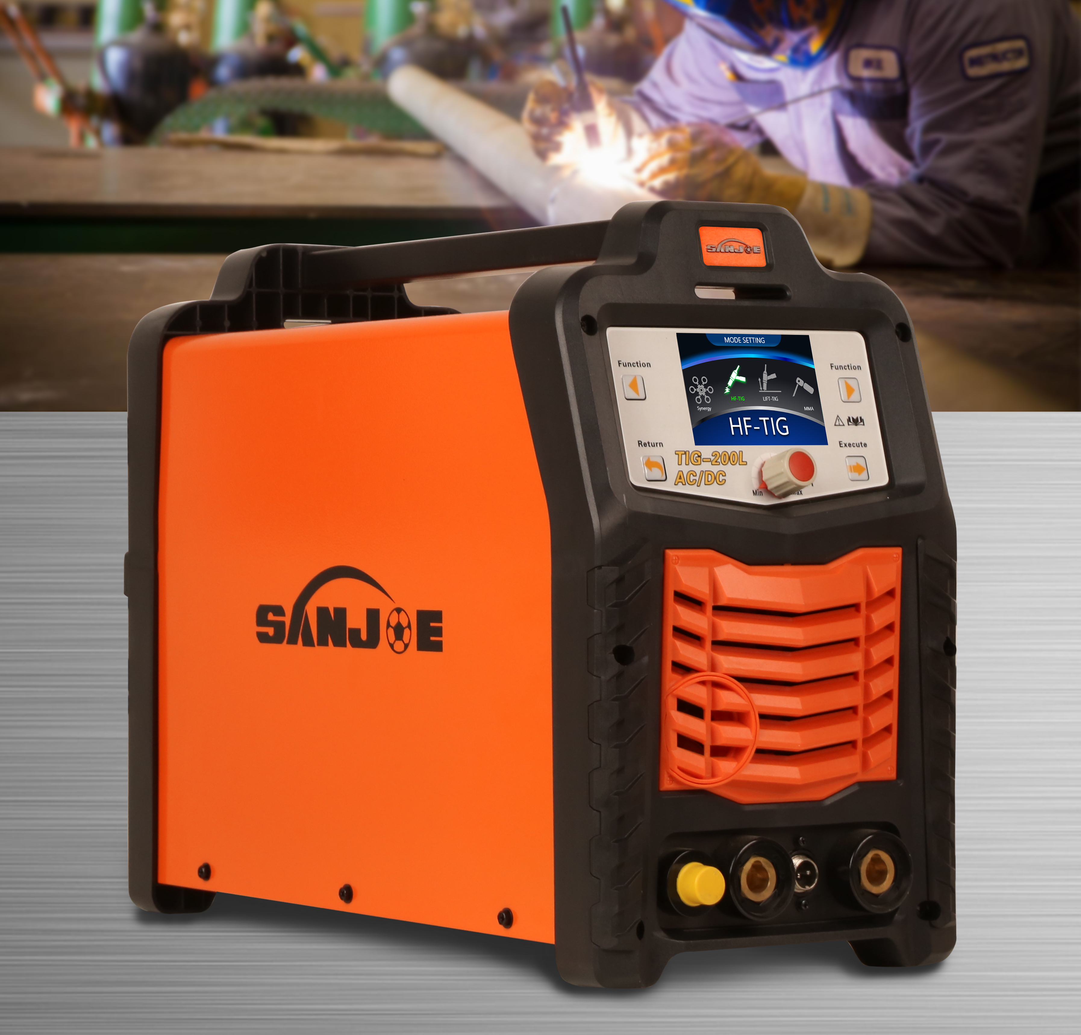 AC/DC LCD TIG Welding Machine
