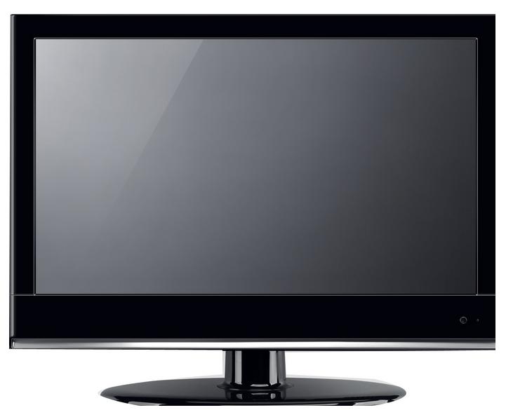 LCD Television with Black Bezel