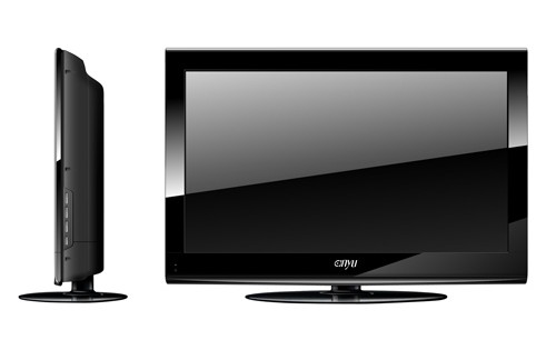 LCD Television with Multiple Input Ports