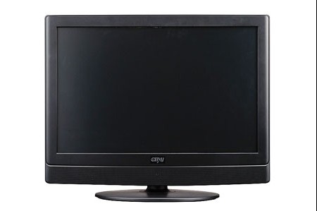 LCD Television with Integrated Speakers