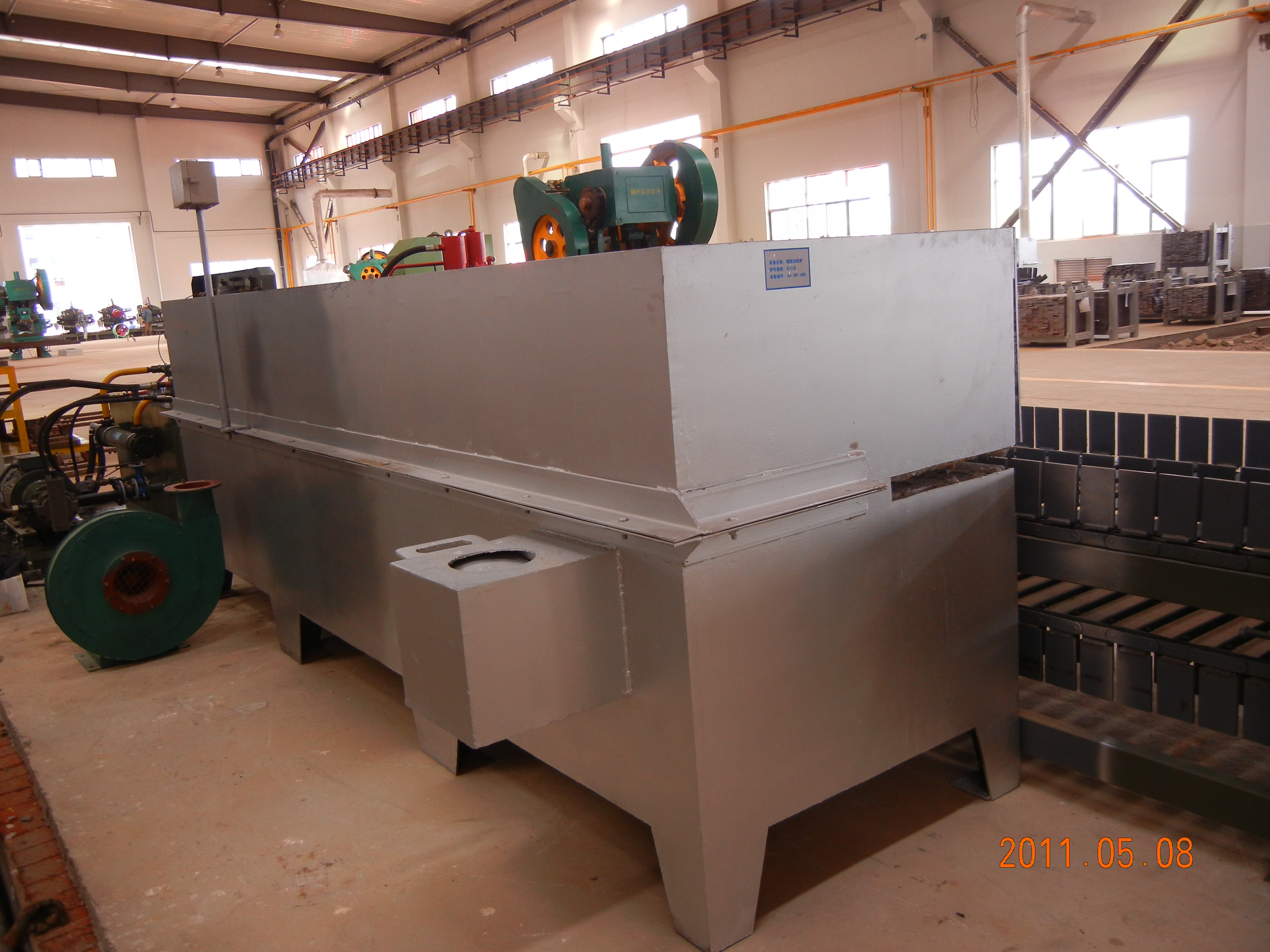 leaf spring end heating furnace - Image 2