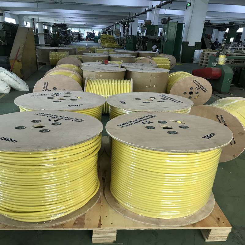75 Ohm Leaky Feeder Cable for Signal Distribution