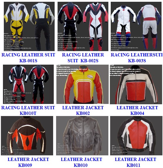 Motorcycle Racing Leather Jacket