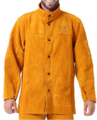 Protective Leather Welding Jacket